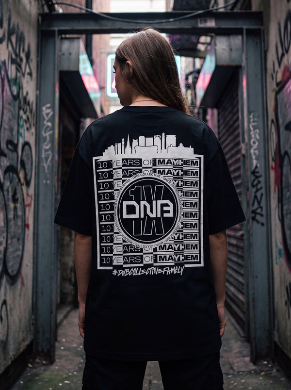 DNB COLLECTIVE - 10 YEAR ANNIVERSARY - T-SHIRT
