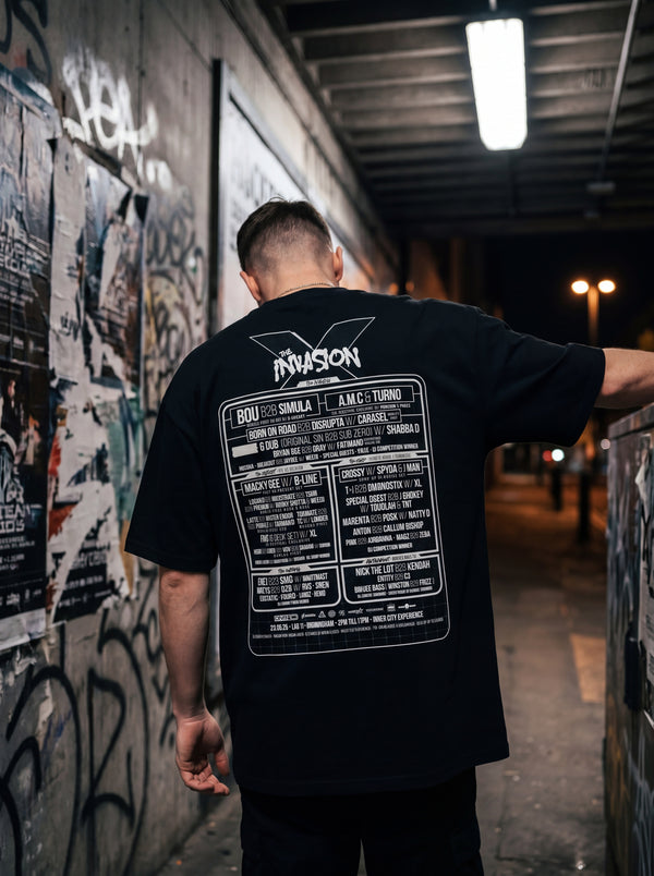 DNB COLLECTIVE - INVASION LINE UP - T-SHIRT
